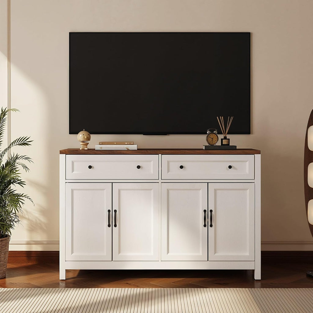 Farmhouse Kitchen Sideboard Buffet Cabinet with Storage
