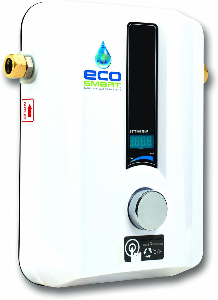 8 Tankless Water Heater, Electric, 8-kW - Quantity 1, 12 x 8 x 4