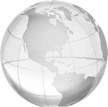 3 inch Globe Paperweight with Gift Box
