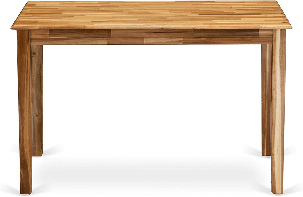 YAT-ANA-T Yarmouth Rectangle Kitchen Dining Table, 30x48 Inch, Natural