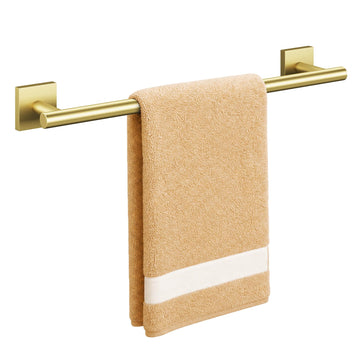 Brushed Gold Towel Bar, 18 Inch Towel Racks