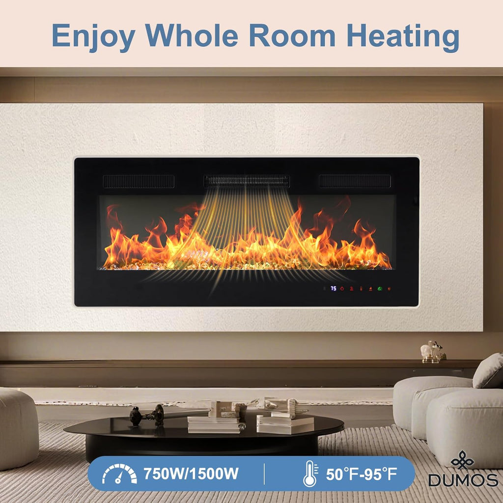 42" Freestanding Electric Fireplace