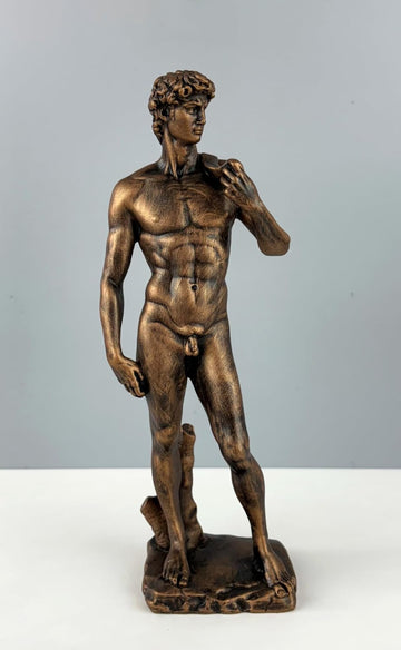 David Michelangelo Statue, 11.8"/30cm, Greek Statue, Sculpture Art (Bronze)