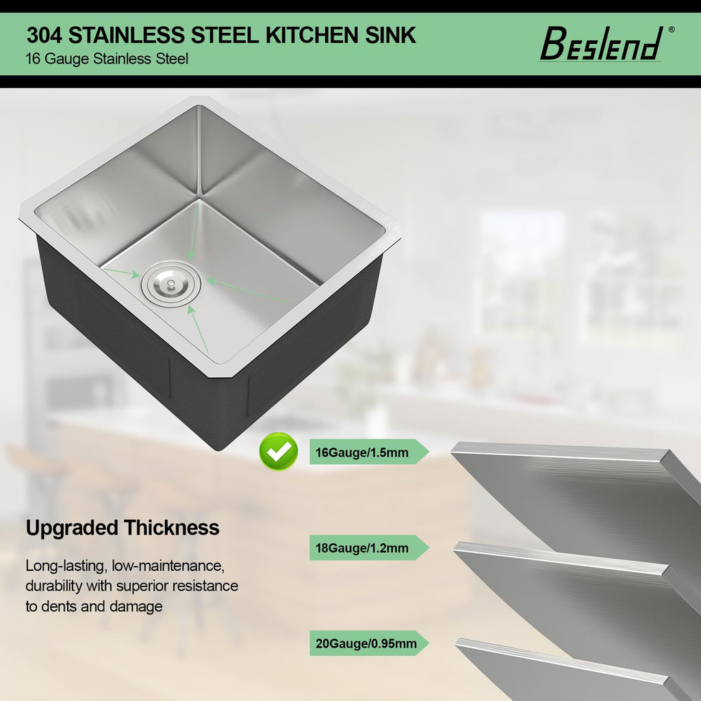 17 Inch Undermount Kitchen Sink