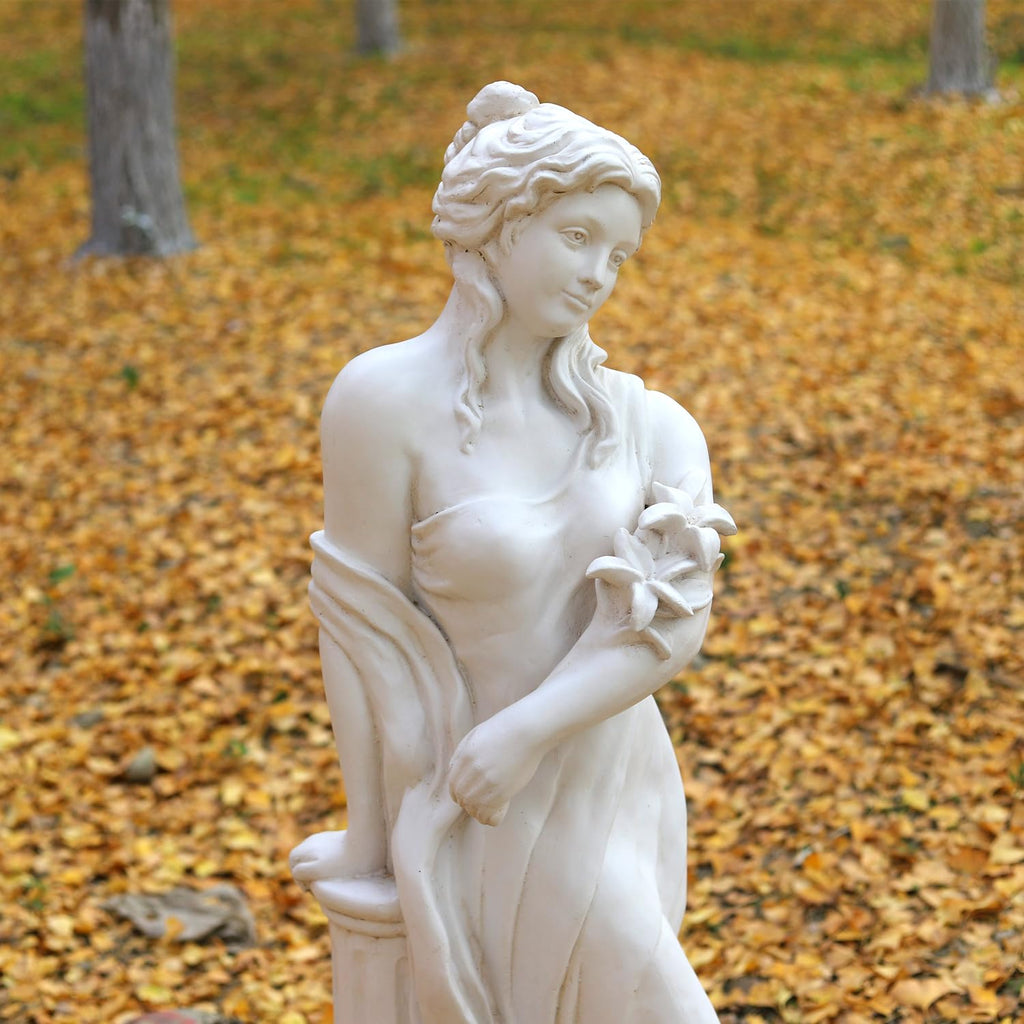 51" H Large Garden Nymph Statue Sculpture Outdoor Decor