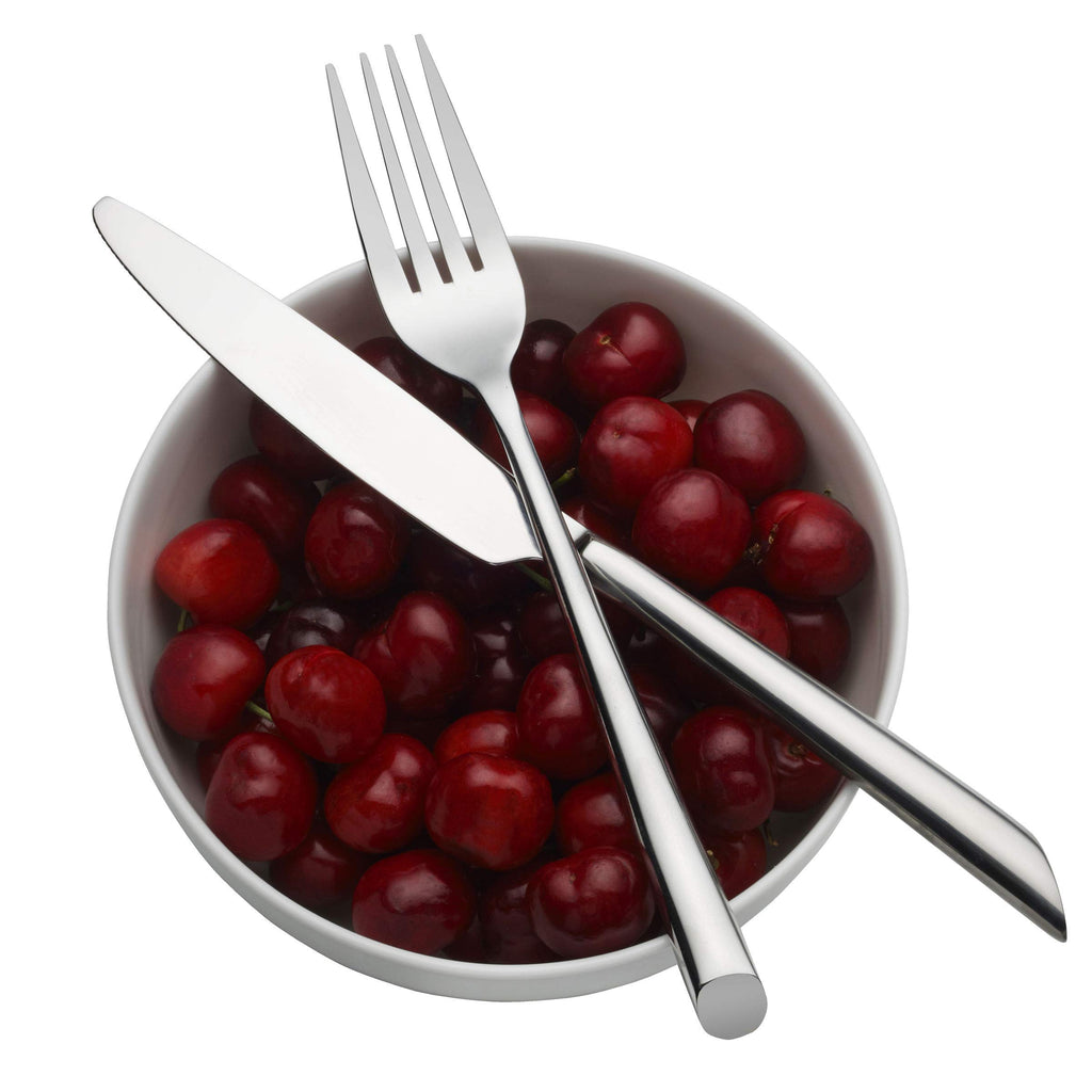 Living - Wave - Wave 42-Piece Flatware Set - Silver
