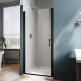 Pivot Shower Door 35.5-37 in.W x 72 in.H, Pivot Swing Shower Doors with 1/4'' Tempered Shower Glass Panel