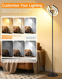 Floor Lamp, 3000LM 30W LED Torchiere Floor Lamp with Remote and Touch Control, Stepless Dimmable 2700K-6500K
