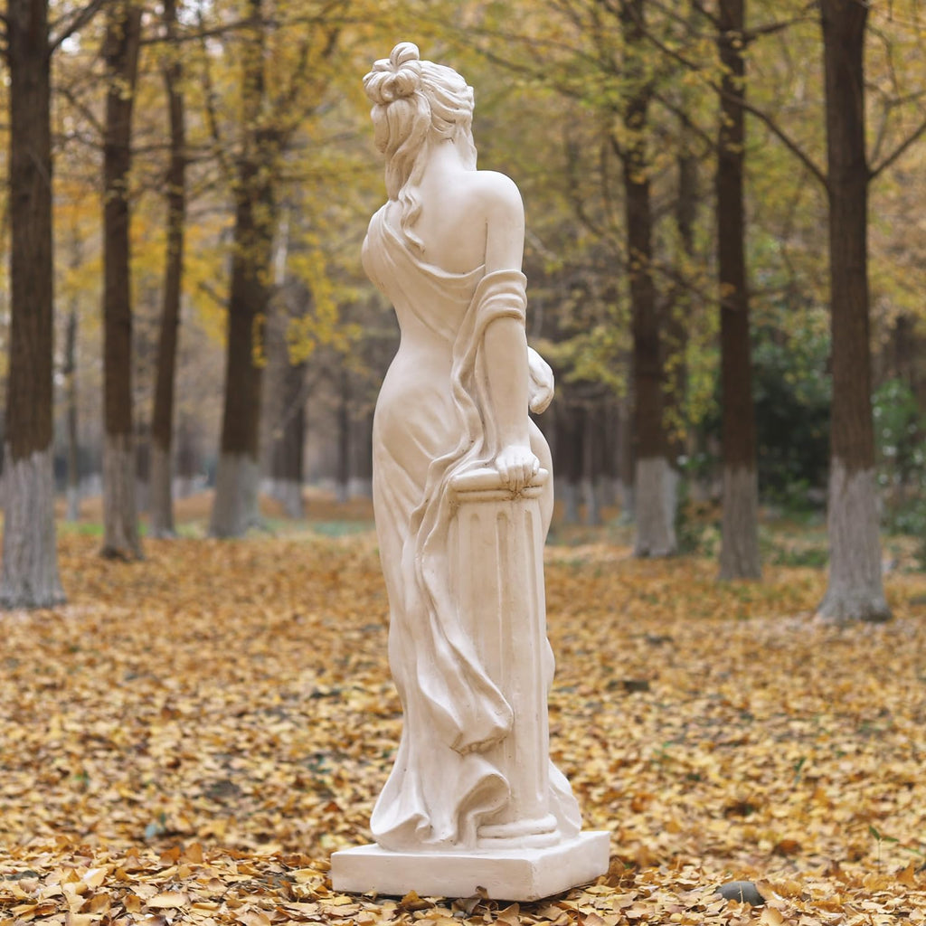 51" H Large Garden Nymph Statue Sculpture Outdoor Decor