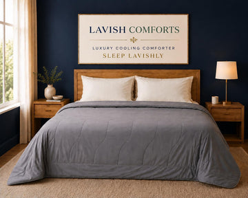 Cooling Comforter Twin XL 68x90, Cooling Blanket for Hot Sleepers & Night Sweats, Breathable Lightweight All Season