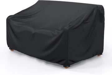 3-Seater Outdoor Patio Sofa Cover Waterproof 78"W×33"D×32"H Black | Outdoor Couch Cover, Heavy-Duty All-Weather