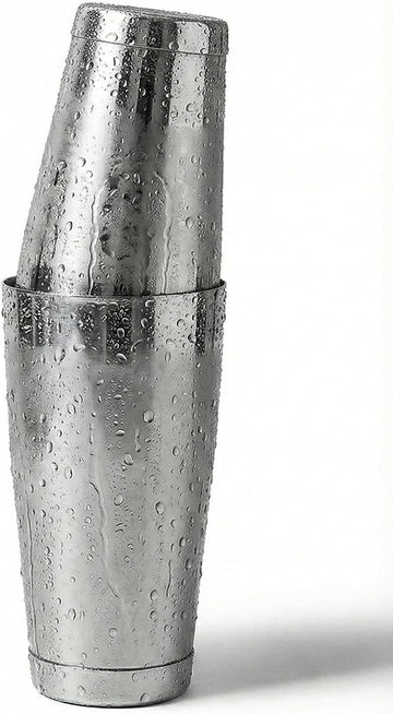 Professional Boston Shakers Set 18 oz Weighted Stainless Steel Cocktail Shaker Set for Bartenders, Premium 304 Steel