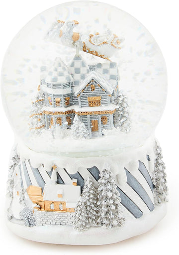 Snow Globe, Musical Christmas Decor , Sterling Village