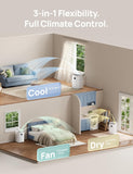 Portable Air Conditioner 318S, 8000 BTU ASHRAE (5000 BTU DOE) Smart AC Unit for Bedroom with Drainage-free Cooling