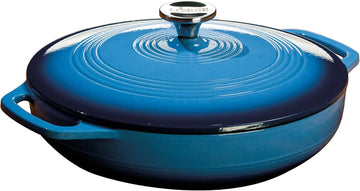Essential Enamel Braiser 3.5 Quart - Refrigerator- & Oven-Safe up to 500° F - Heat-Retaining, Induction-Safe &