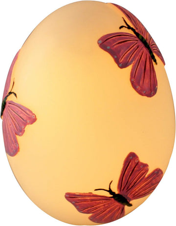Easter Egg Decorations Spring Home Decor Handmade Hand Painted Real Wax Battery Operated Flameless LED Candle Kids'