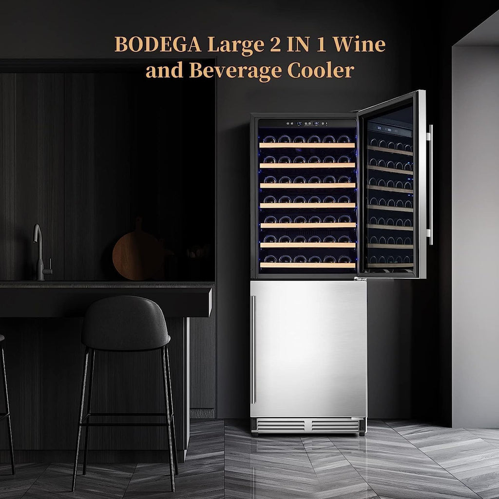 24 Inch Wine and Beverage Refrigerator Cooler