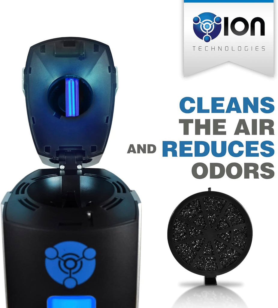 B-1000 Permanent Filter Ionic Air Purifier Pro Ionizer with UV-C, New