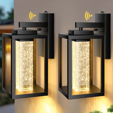Black Exterior Lighting Fixtures Wall Mount for House