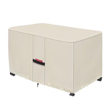 Rectangular Fire Pit Table Cover 52 x 34 inch, Beige