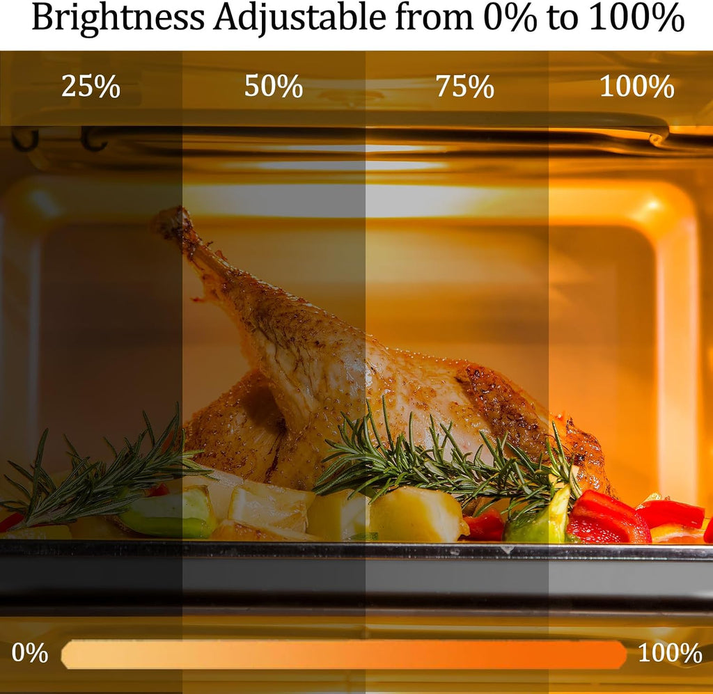 Light Bulbs for Whirlpool Microwave, 40w 125v E17 Microwave Light Bulbs Under Hood, Oven Light Bulb, High