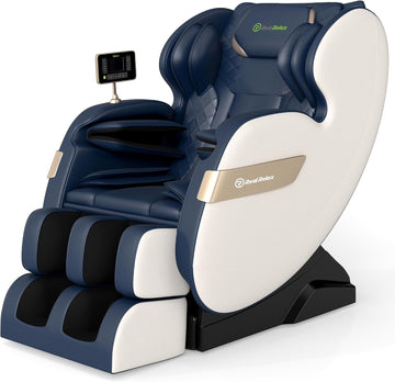 Full Body Massage Chair of Dual-core S Track,Shiatsu Massage Recliner of Zero Gravity with APP and LCD