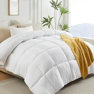 Down Alternative Queen Duvet Insert, White,90x90IN