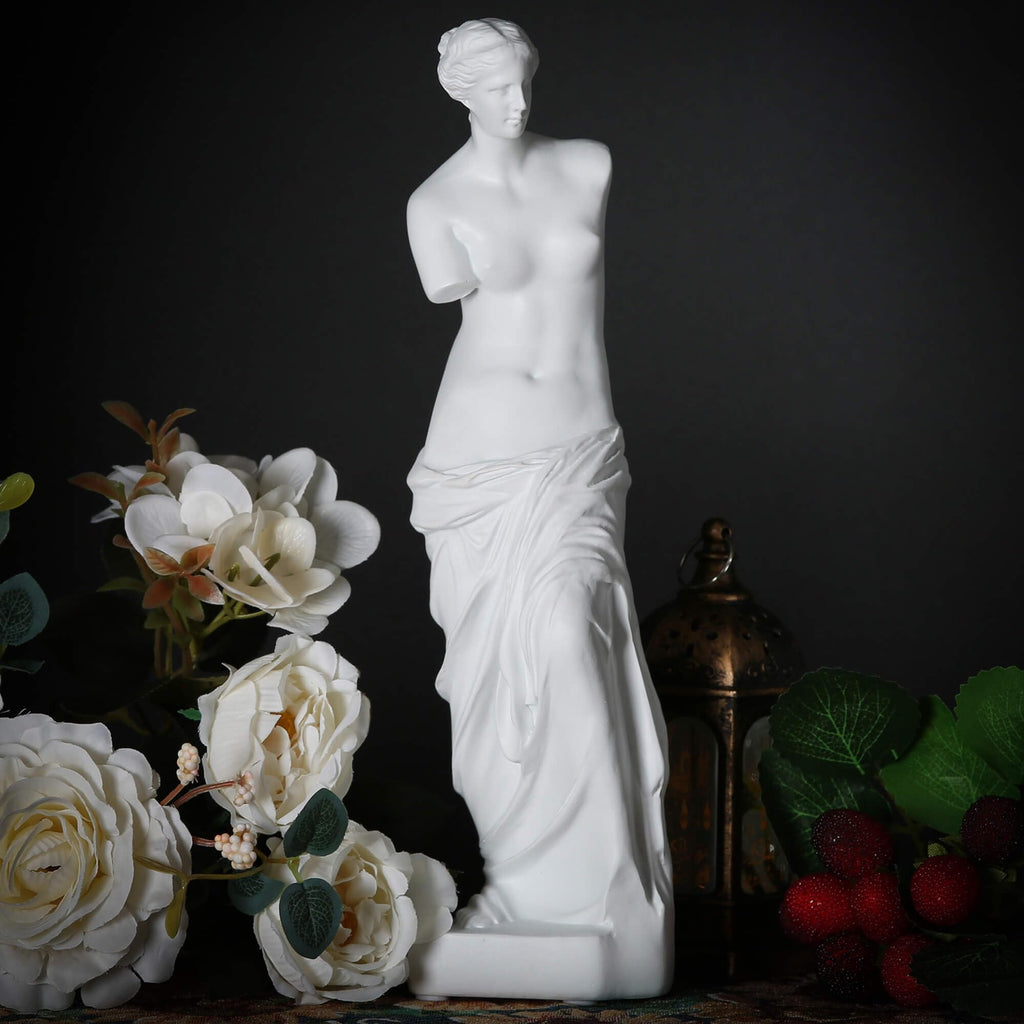 Venus de Milo Statue Tabletop Decoration Gift, Greek & Roman Mythology Classical Goddess Indoor Decor, Aphrodite