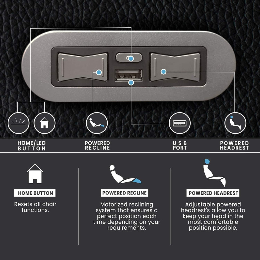 2025 Power Headrest Home Theater Seat