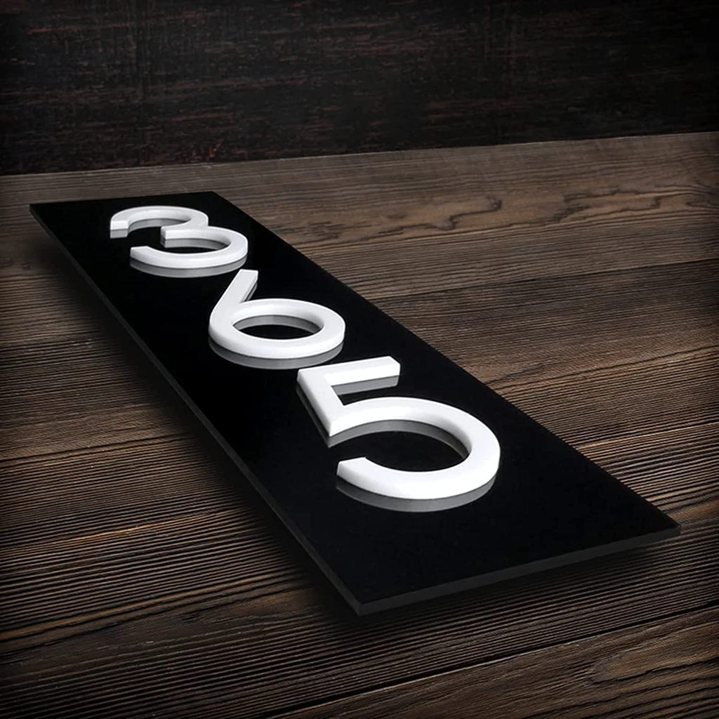 House Address Plaque For Outside Address Sign Numbers House Numbers Plaque Address Plaque Numbers