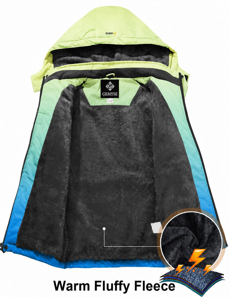 Boys Winter Coat Kids Waterproof Ski Snow Jacket with Hood