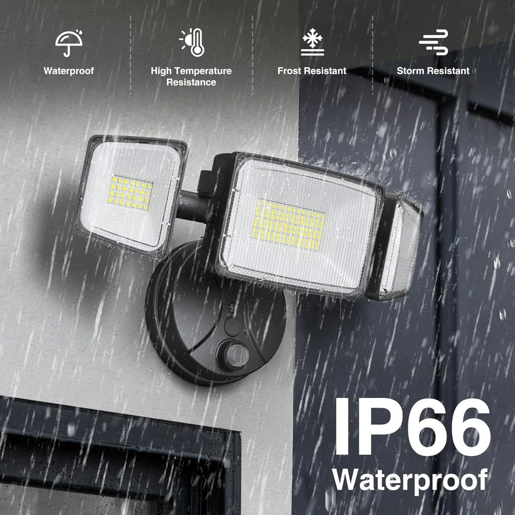 100w Dusk to Dawn Outdoor Lighting,11000LM Led Outdoor Light from Dusk Till Dawn,Super Bright Flood Light,IP66
