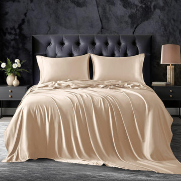 100% Organic Viscose Derived from Bamboo Sheets for Hot Sleepers