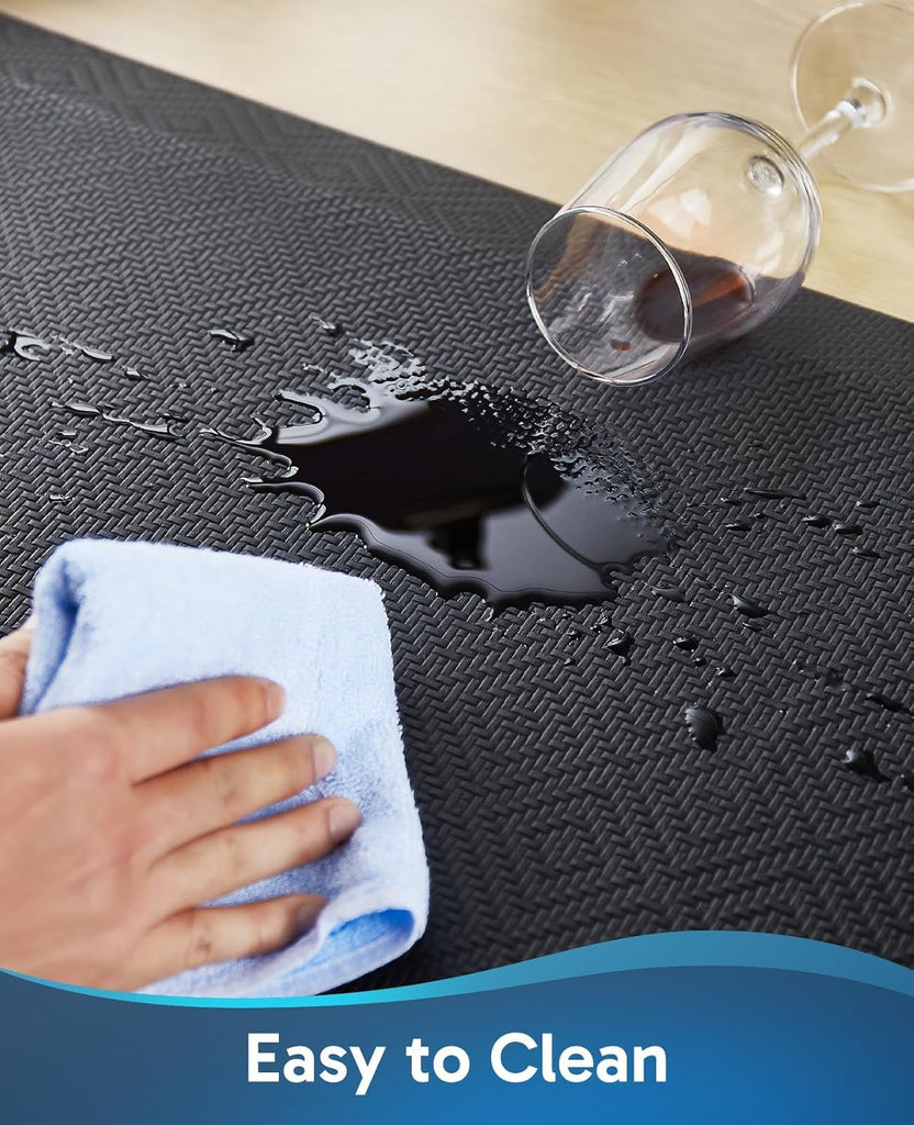 Kitchen Mats for Floor, 20x37 Anti Fatigue Cushioned Mat,3/4 inch Thick, Kitchen Rugs,Waterproof,Comfort Ergonomic