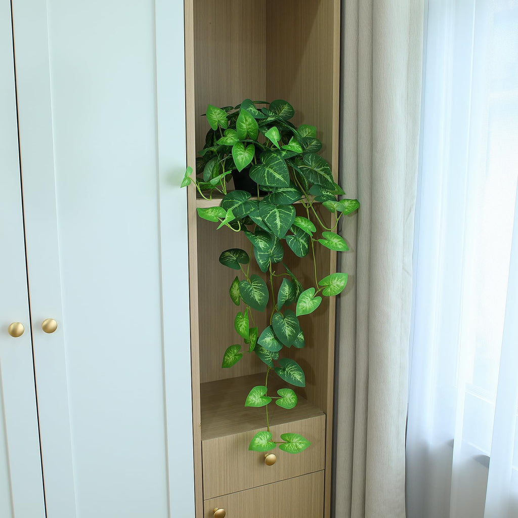 Fake Plants Artificial Hanging Plants Indoor