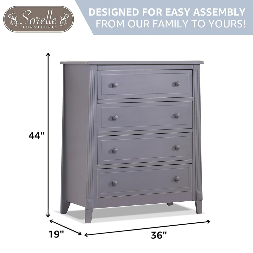 Berkley Baby Dresser - Dresser , Kids Bedroom Furniture, Dresser Drawers, Nightstand for Child's Room with Drawers