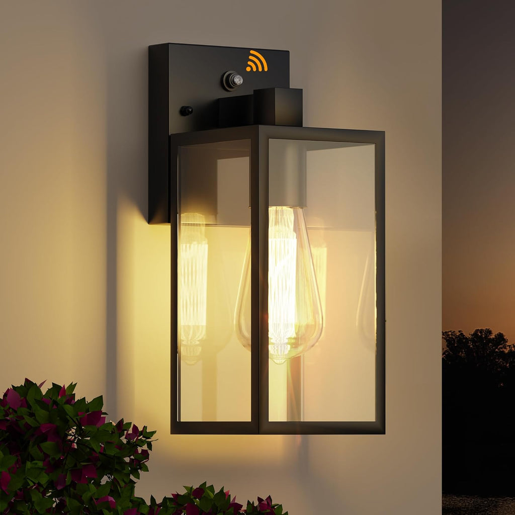 Outdoor Porch Lights Fixtures Wall Mount, Dusk to Dawn Outdoor Lighting Fixtures for House