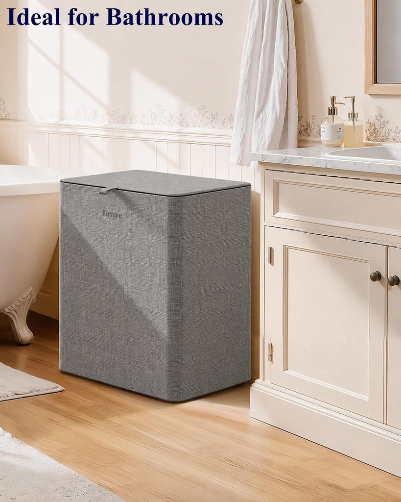 Laundry Basket 160L, 2-Compartment Sorter, Removable Bags | Laundry Room, Bathroom, Bedroom, Families, Large