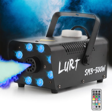 Fog Machine Smoke machine LED Portable Indoor Outdoor Halloween Stage