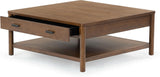 Couture Collection Jaylessa Medium Oak 1-Drawer Coffee Table