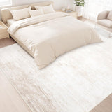 Area Rugs 8x10 Living Room: Washable Rug Modern Abstract Large Rugs Soft Non Slip Neutral Rug Stain Resistant Indoor