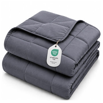 King Size Weighted Blanket for Adults 20lbs, 88"x104" Cooling Heavy Blanket Microfiber Breathable Big Weighted Throw