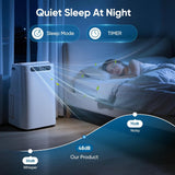 12000 BTU Portable Air Conditioners, Cools Up to 500 Sq.Ft, Portable AC Unit with Remote Control, Cooling, Fan
