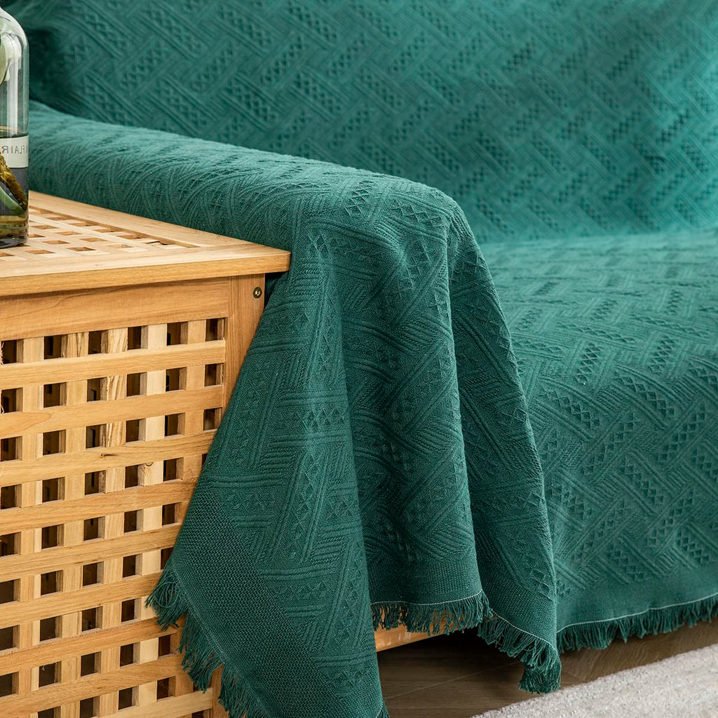 Couch Cover Sheet Blanket, Oversized Couch Covers for 3 Cushion Sofa, Extra Large Furniture Decoration Covers Sofa