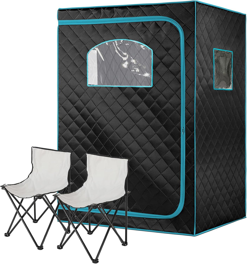 Full Size Infrared Sauna for Home, 2 Person Large Space Personal Home Sauna for Relaxation & Detox