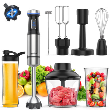 Immersion Blender Handheld Corded 8 in 1 Hand Blender Max 1000W