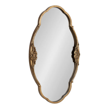 Novella 18x30 Vintage Ornate Oval Mirror