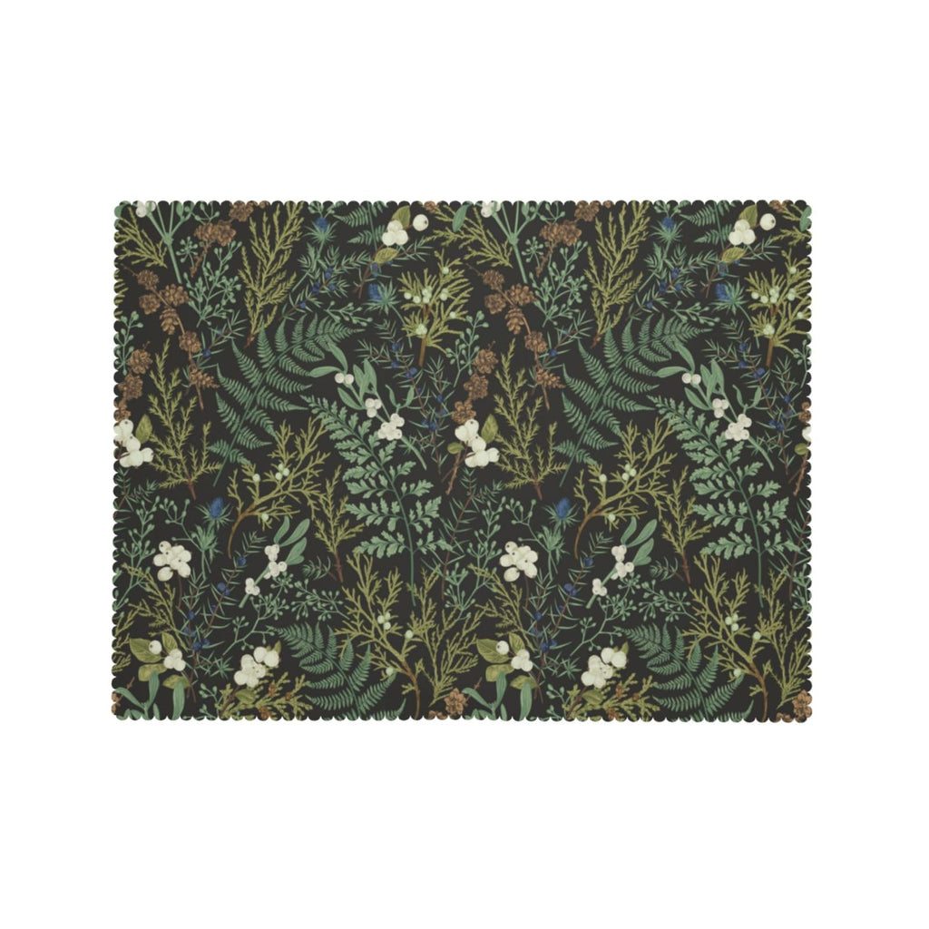 Botanical Print Rectangle Tablecloth 54 x 72 Inch