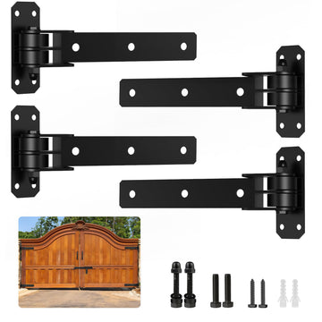 Heavy Duty Gate Hinges, 900 Lbs Capacity and Built-in Ball Bearings