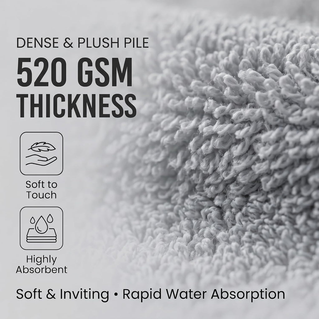 Bath Sheet Towels 2 Pack Oversized, (35 x 70 Inches) 100% Cotton Jumbo Bathroom Towels, Extra Large Soft Absorbent